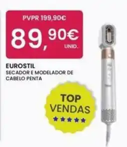 Pluricosmética Eurostil secador e modelador de cabelo penta promoção