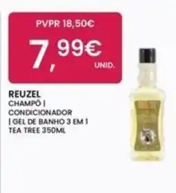 Pluricosmética reuzel champô condicionador gel de banho 3 em 1 tea tree promoção