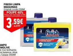 Neomáquina Finish limpa máquinas promoção