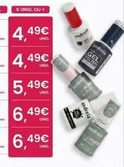 Pluricosmética andrea gel polish promoção
