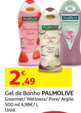 Auchan Gel de Banho Palmolive 500ml promoção