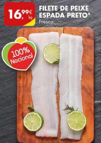 Filete de Peixe Espada Preto