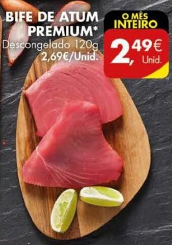 Pingo Doce Bife de Atum Premium 120g promoção