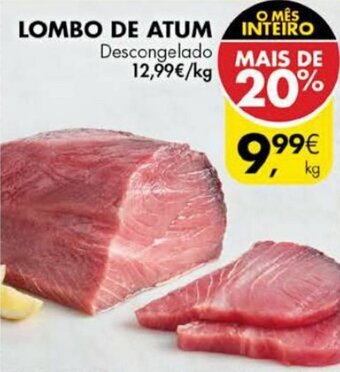 Pingo Doce Lombo de Atum promoção