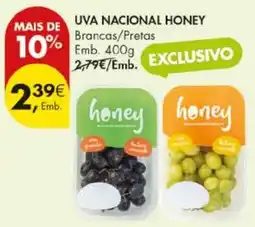 Pingo Doce Uva nacional honey promoção