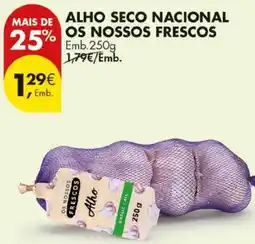 Pingo Doce Alho seco nacional os nossos frescos promoção