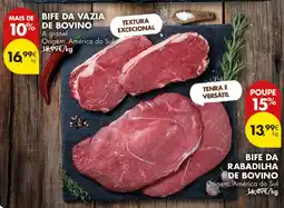 Pingo Doce Bife da vazia de bovino promoção