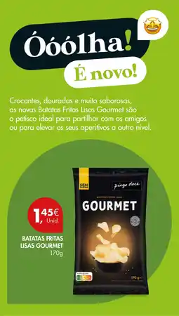 Pingo Doce Batatas fritas lisas gourmet promoção