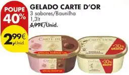 Pingo Doce gelado carte d'or promoção
