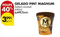 Pingo Doce gelado pint magnum double salted caramel promoção