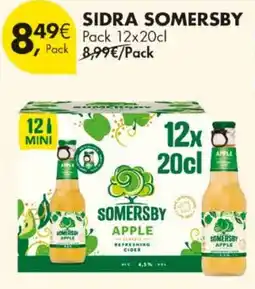 Pingo Doce Sidra somersby apple promoção