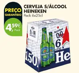 Pingo Doce Cerveja s/álcool heineken promoção