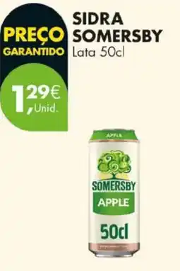 Pingo Doce Sidra somersby apple promoção