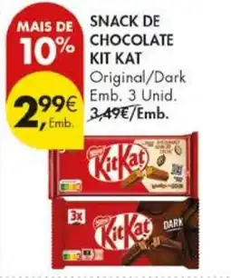 Pingo Doce snack de chocolate kit kat promoção