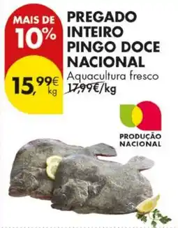 Pingo Doce Pregado inteiro pingo doce nacional promoção