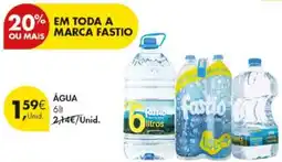 Pingo Doce Água fastio promoção