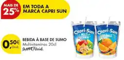 Pingo Doce Capri-Sun bebida à base de sumo promoção