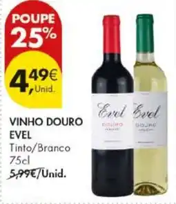 Pingo Doce vinho douro evel tinto/branco promoção