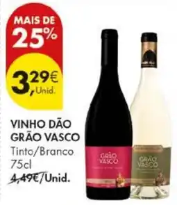 Pingo Doce vinho dão grão vasco promoção