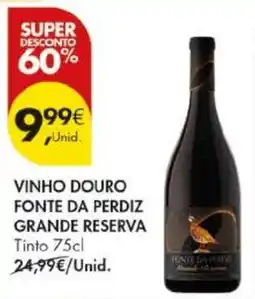 Pingo Doce vinho douro fonte da perdiz grande reserva promoção