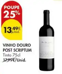 Pingo Doce vinho douro post scriptum promoção