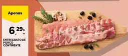 Continente Entrecosto de porco continente promoção