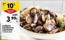 Continente Amêijoa vietnamita castanha congelada promoção