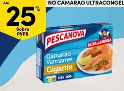 Continente Pescanova camarão vannamei gigante promoção