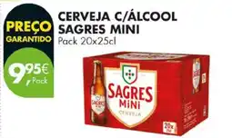 Pingo Doce Cerveja c/álcool sagres mini promoção