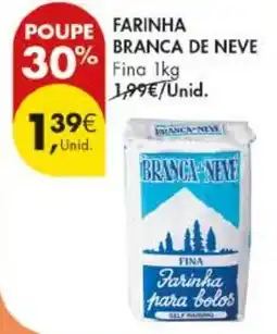 Pingo Doce Farinha branca de neve promoção