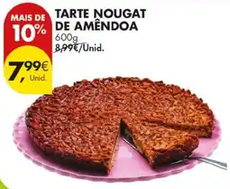 Pingo Doce Tarte nougat de amêndoa promoção