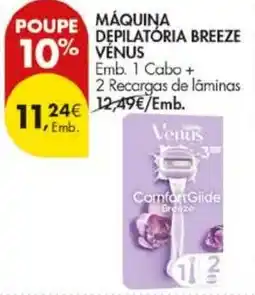 Pingo Doce máquina depilatória breeze vénus promoção