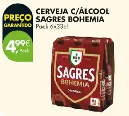 Pingo Doce Cerveja c/álcool sagres bohemia promoção