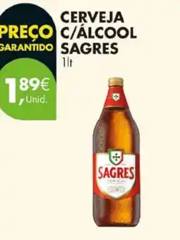 Pingo Doce Cerveja sagres promoção