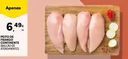 Continente Peito de frango continente promoção