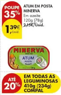 Pingo Doce Atum em posta minerva promoção