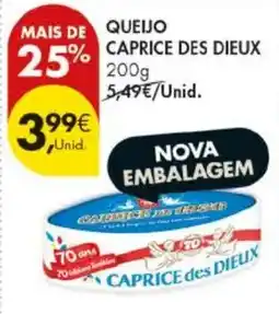 Pingo Doce Queijo caprice des dieux promoção