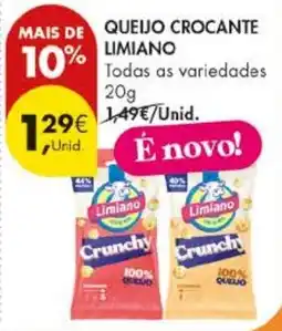 Pingo Doce Queijo crocante limiano promoção