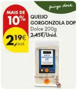 Pingo Doce Queijo gorgonzola dop promoção
