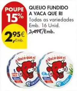 Pingo Doce Queijo fundido a vaca que ri promoção