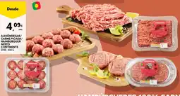 Continente Almôndegas/ Carne picada/ Hambúrger misto continente promoção