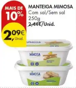 Pingo Doce Manteiga mimosa promoção