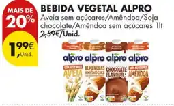 Pingo Doce bebida vegetal alpro promoção