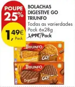Pingo Doce Bolachas digestive go triunfo promoção