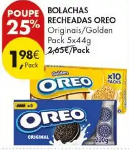 Pingo Doce Bolachas recheadas oreo promoção