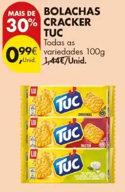Pingo Doce Bolachas cracker tuc promoção