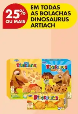 Pingo Doce Em todas as bolachas dinosaurus artiach promoção