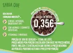 Pingo Doce cereais nestlé promoção