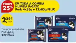 Pingo Doce húmida p/gato felix promoção