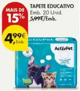 Pingo Doce Tapete educativo activpet promoção